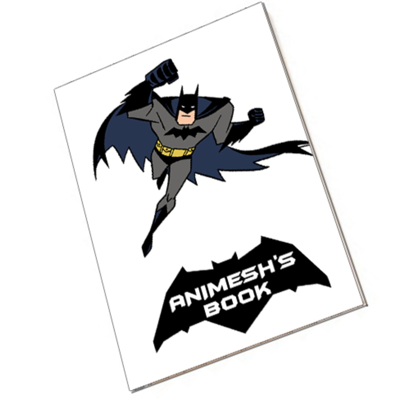 Set of 2 - Batman Center Staple Notepad (A5 size)