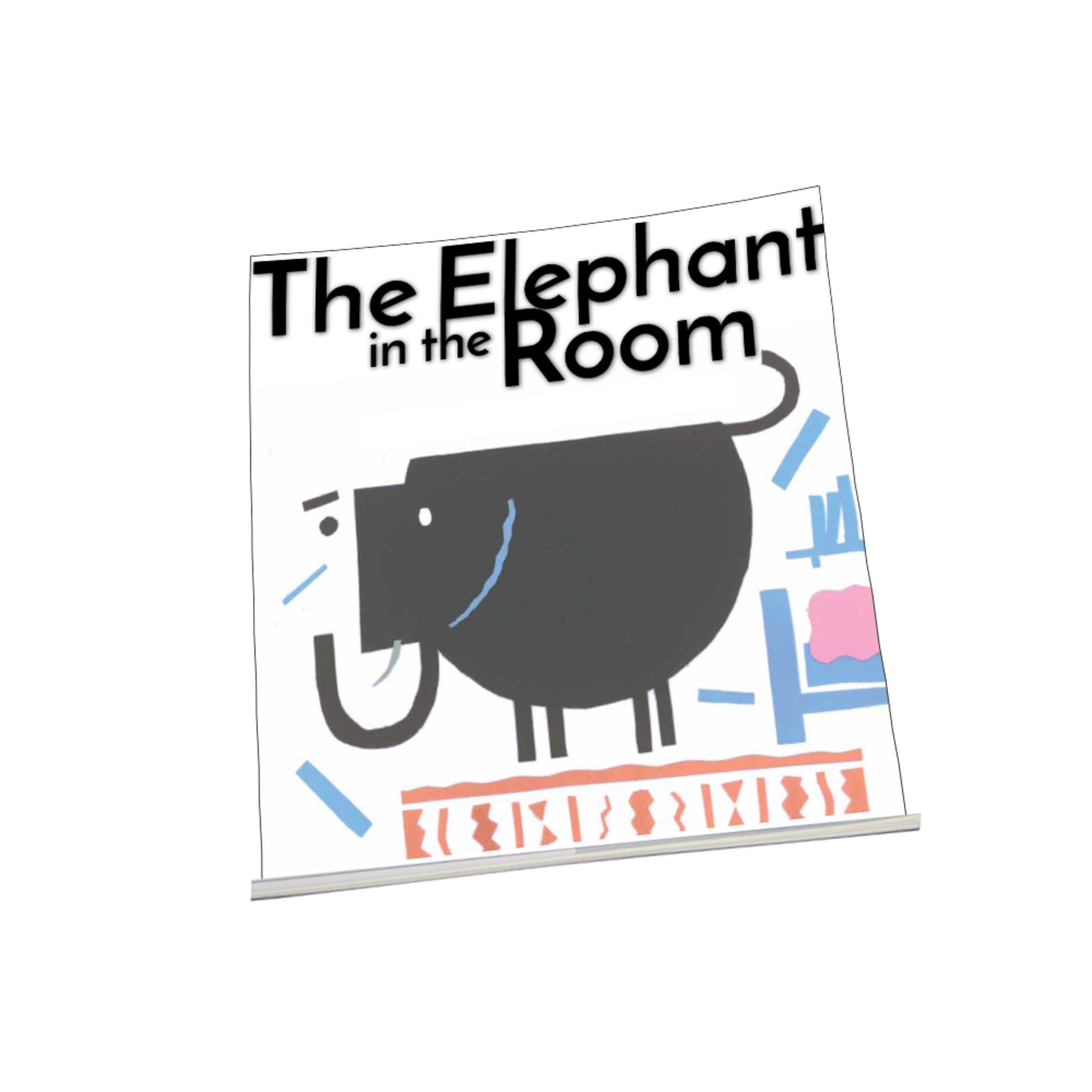 The Elephant in the Room (17cms x 14cms)