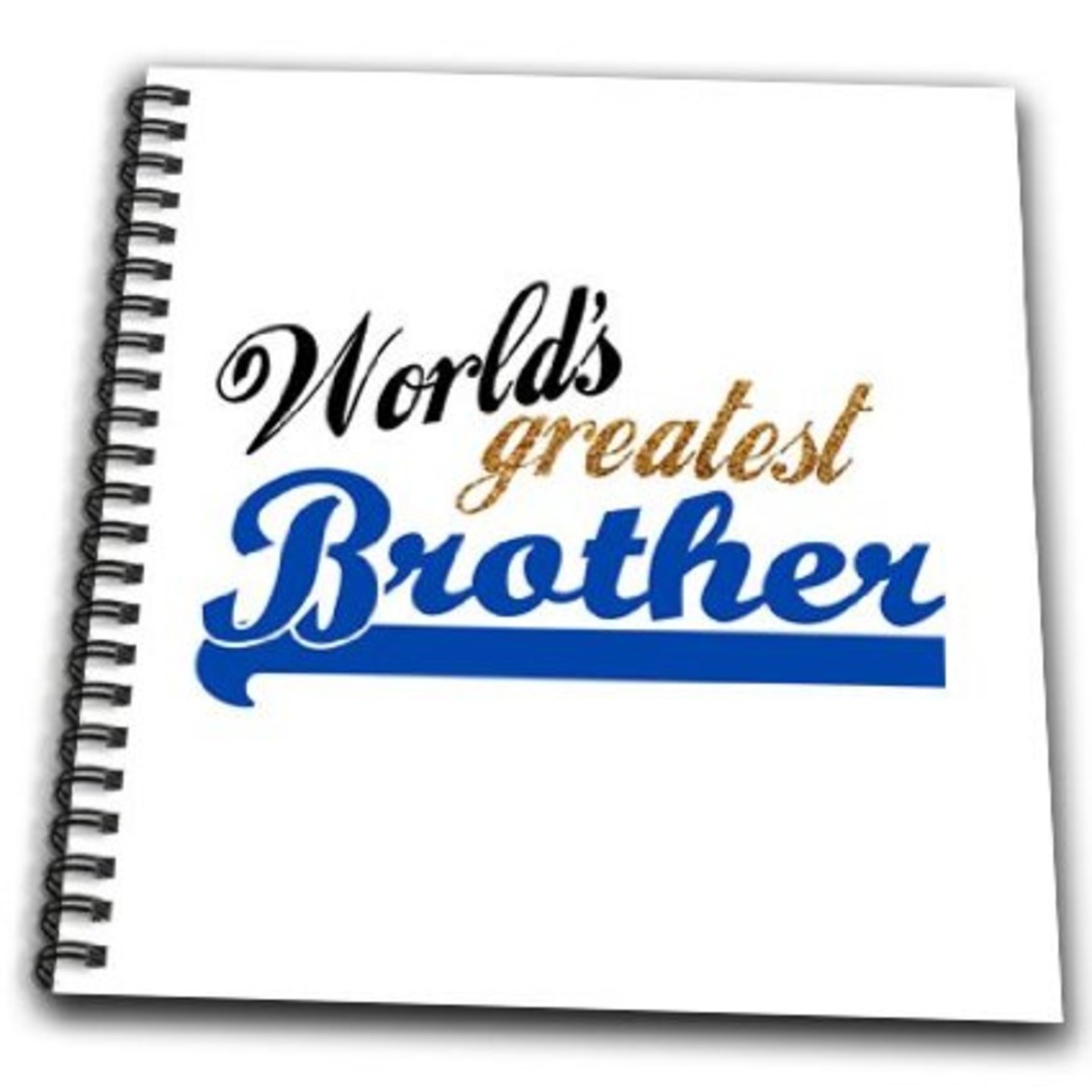 World's Greatest Brother Spiral Binded Notepad