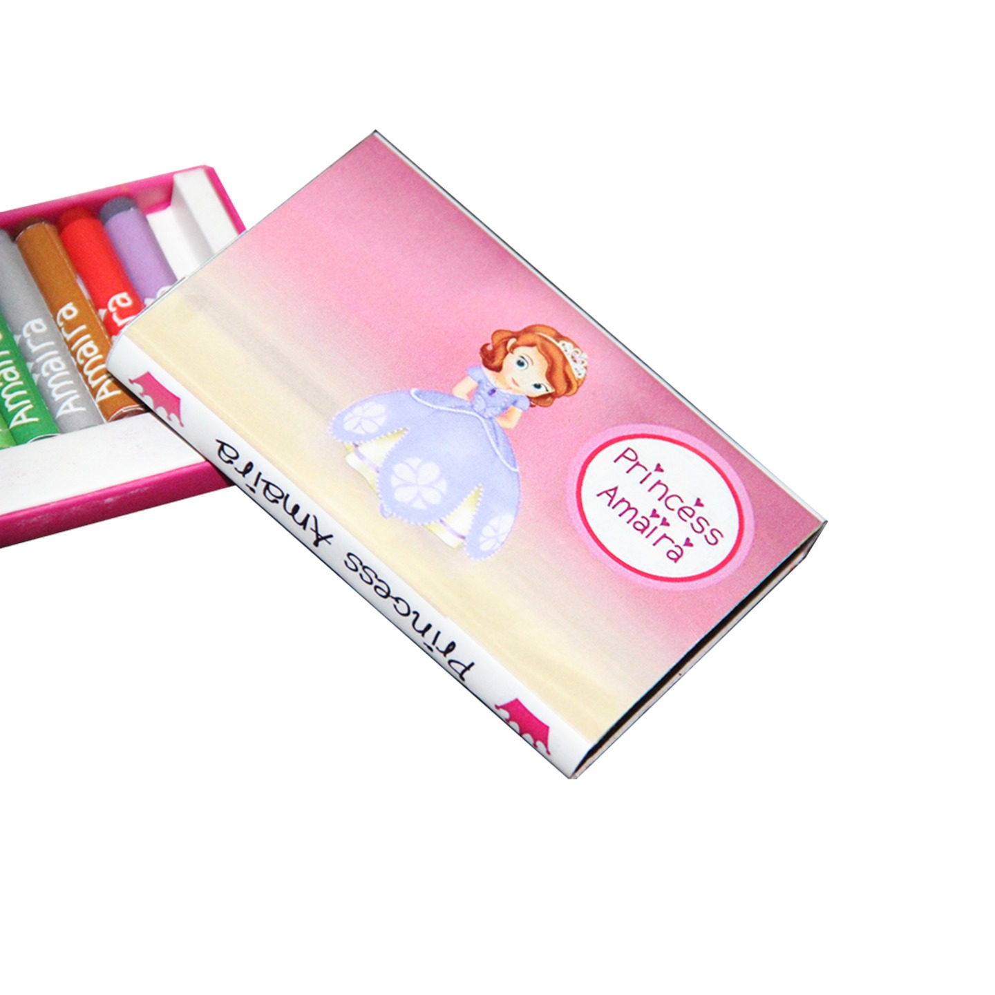 12 Piece Princess Crayon Set