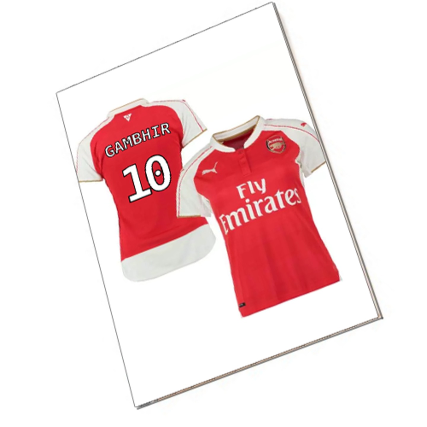 Arsenal Design Center Staple Notepad (A4 size)