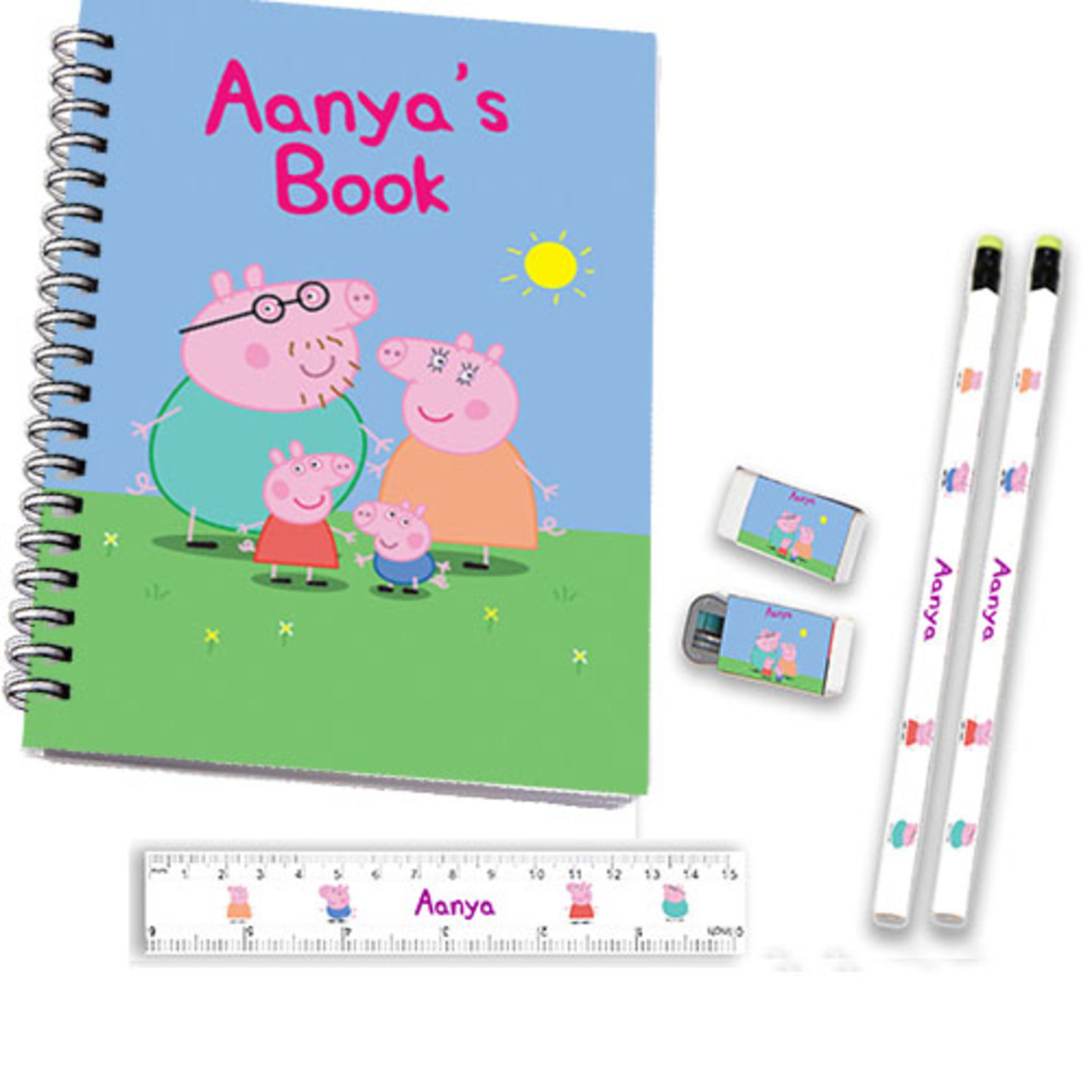 Peppa Pig Design Notepad Combo