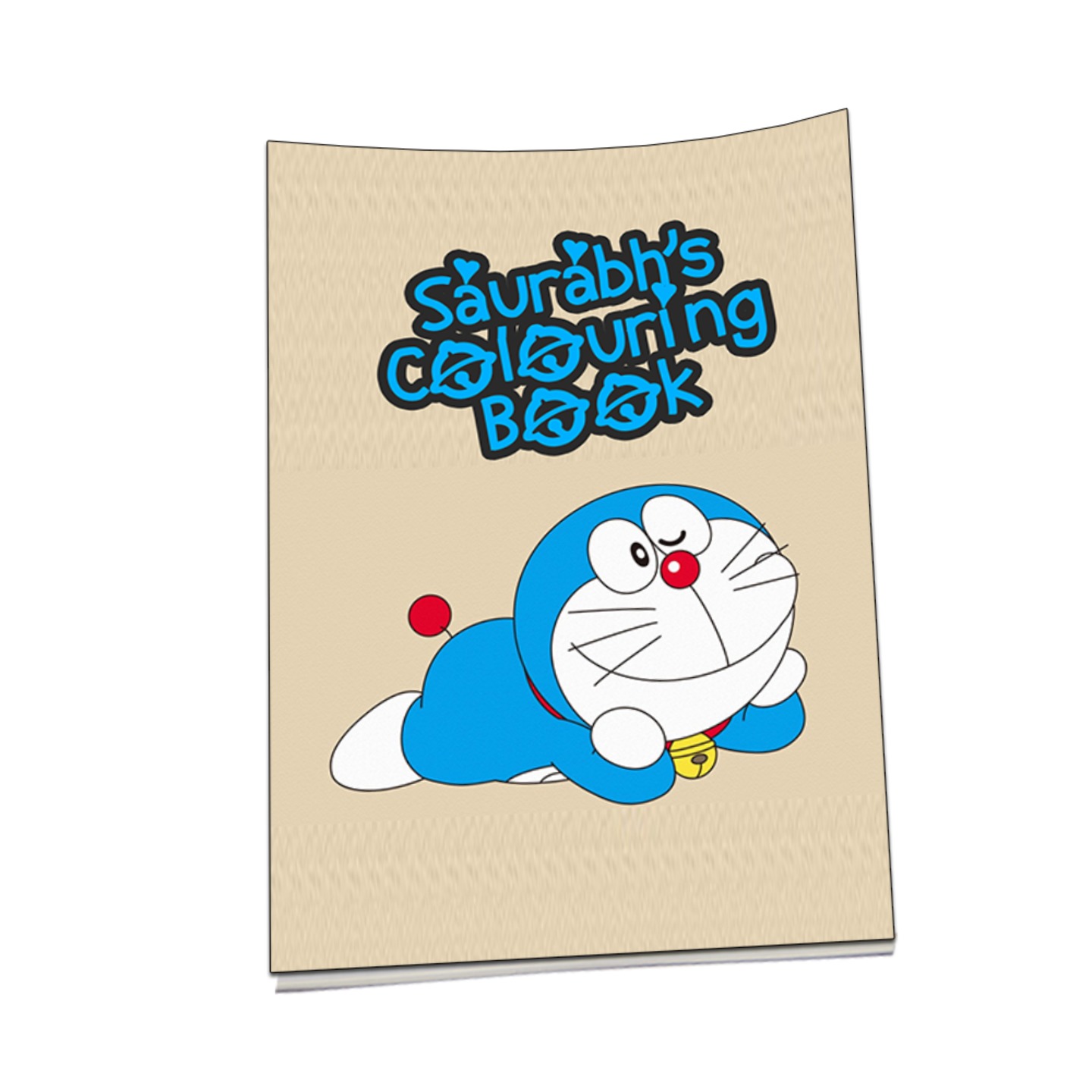 Doraemon Design Colouring Book