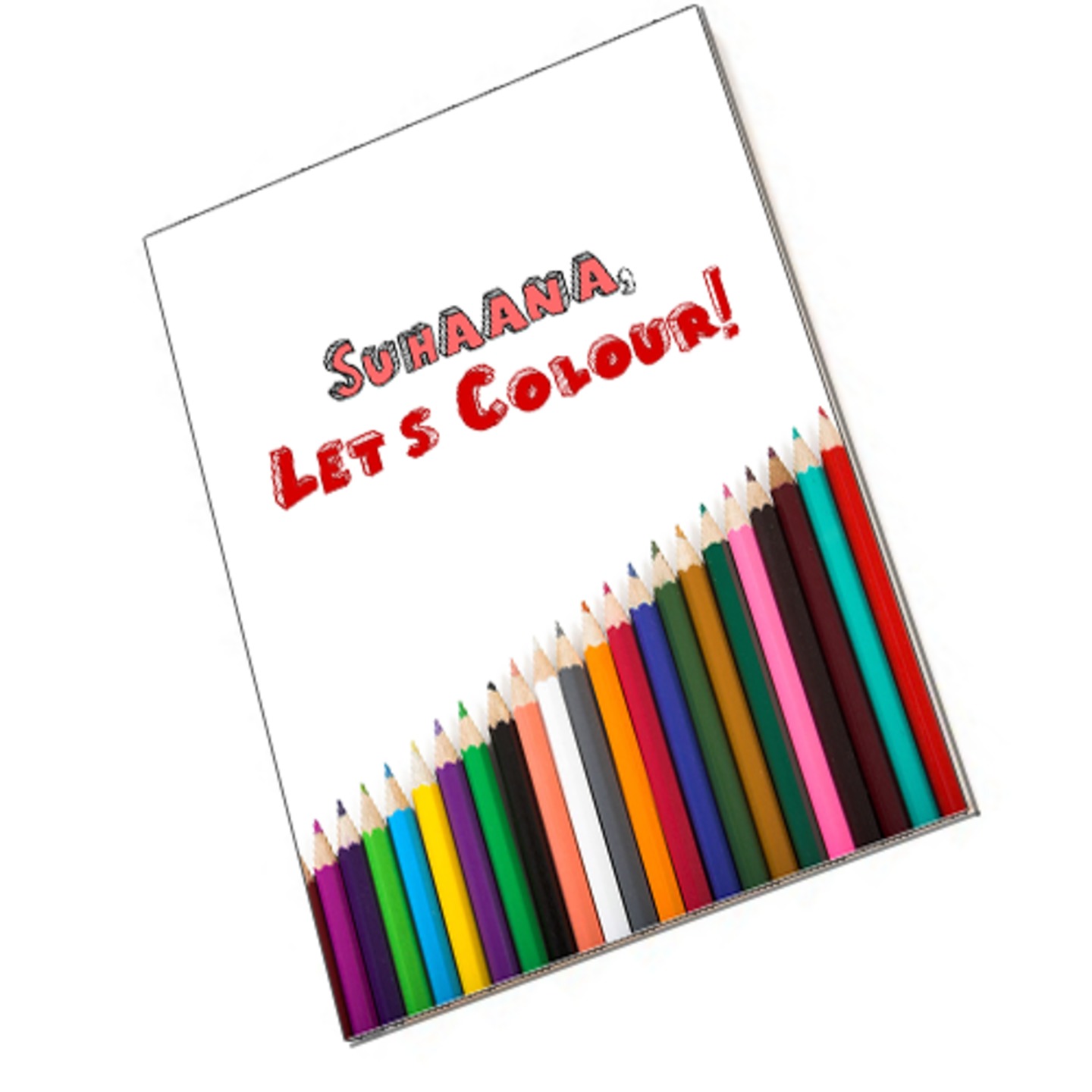 Color Pencil Design Center Staple Notepad (a5 size)