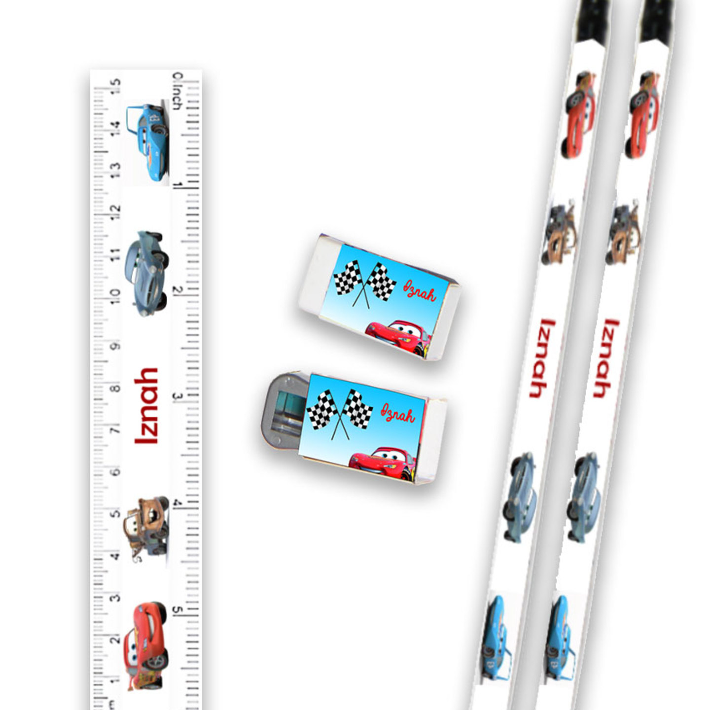 Cars Design Stationary Combo Set