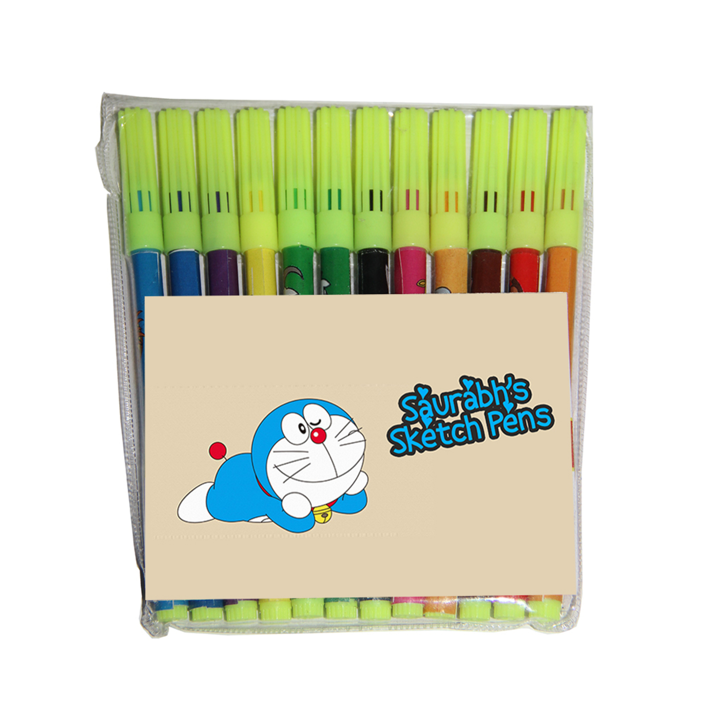 Doraemon Design Sketch Pen Set