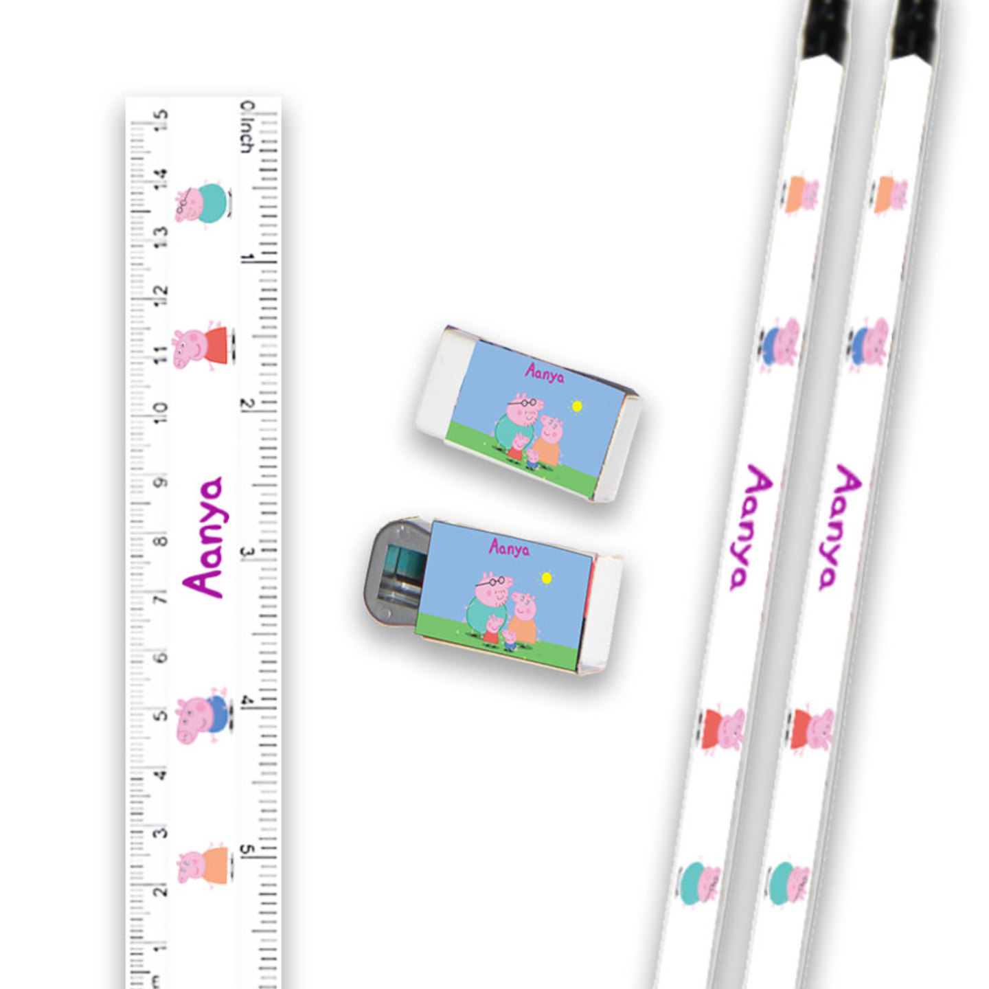 Peppa Pig Design Stationary Combo Set