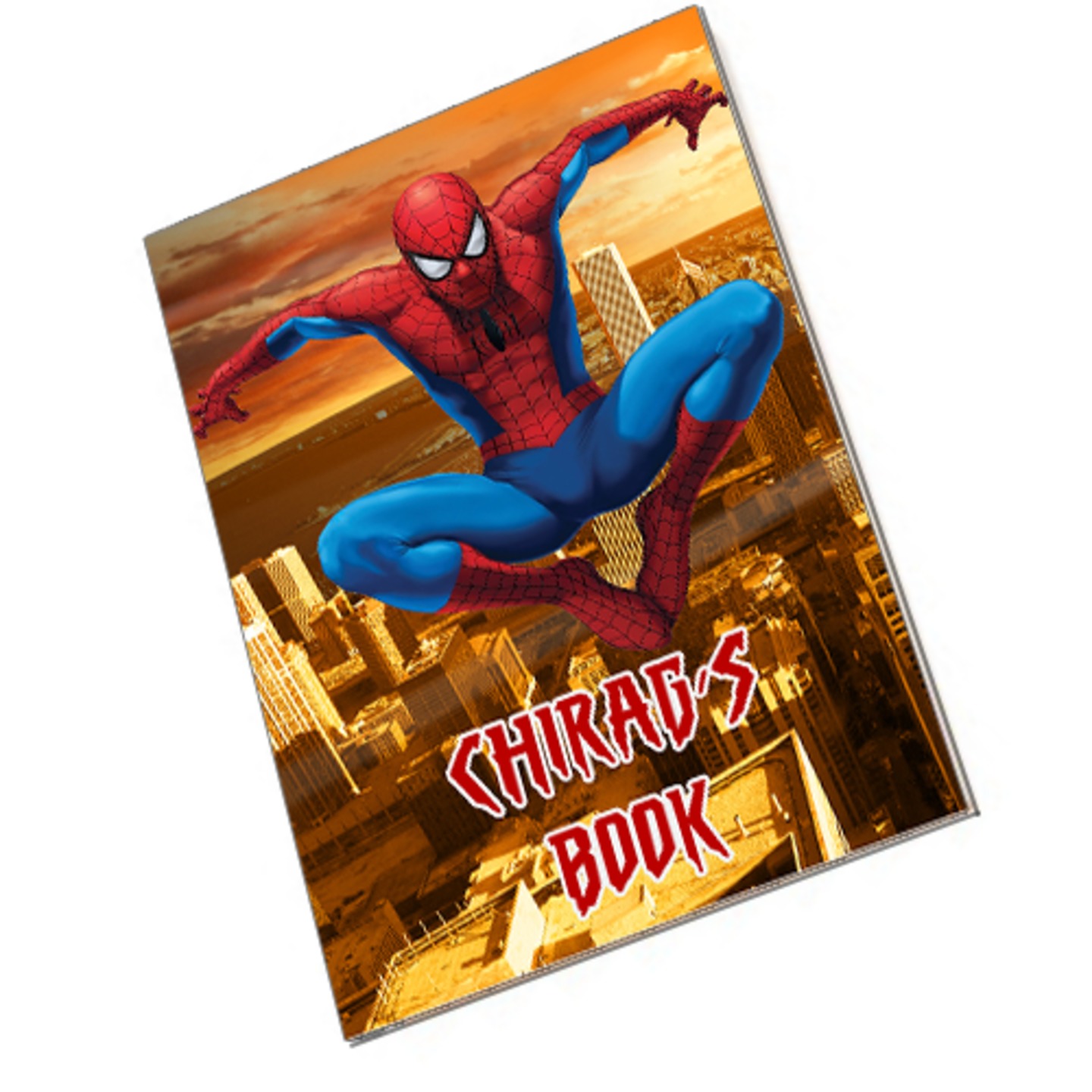 Spider Man Design Center Staple Notepad (A4 size)