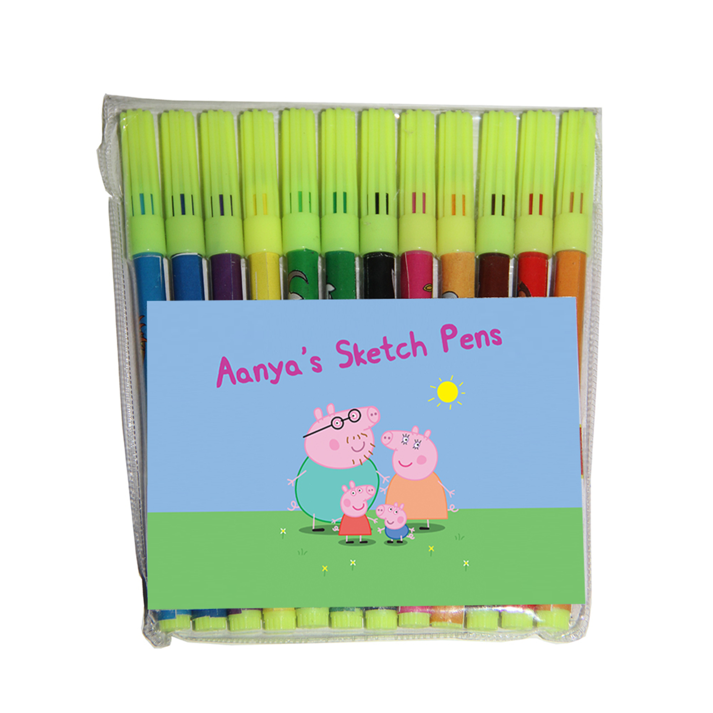 Peppa Pig Design Sketch Pen Set