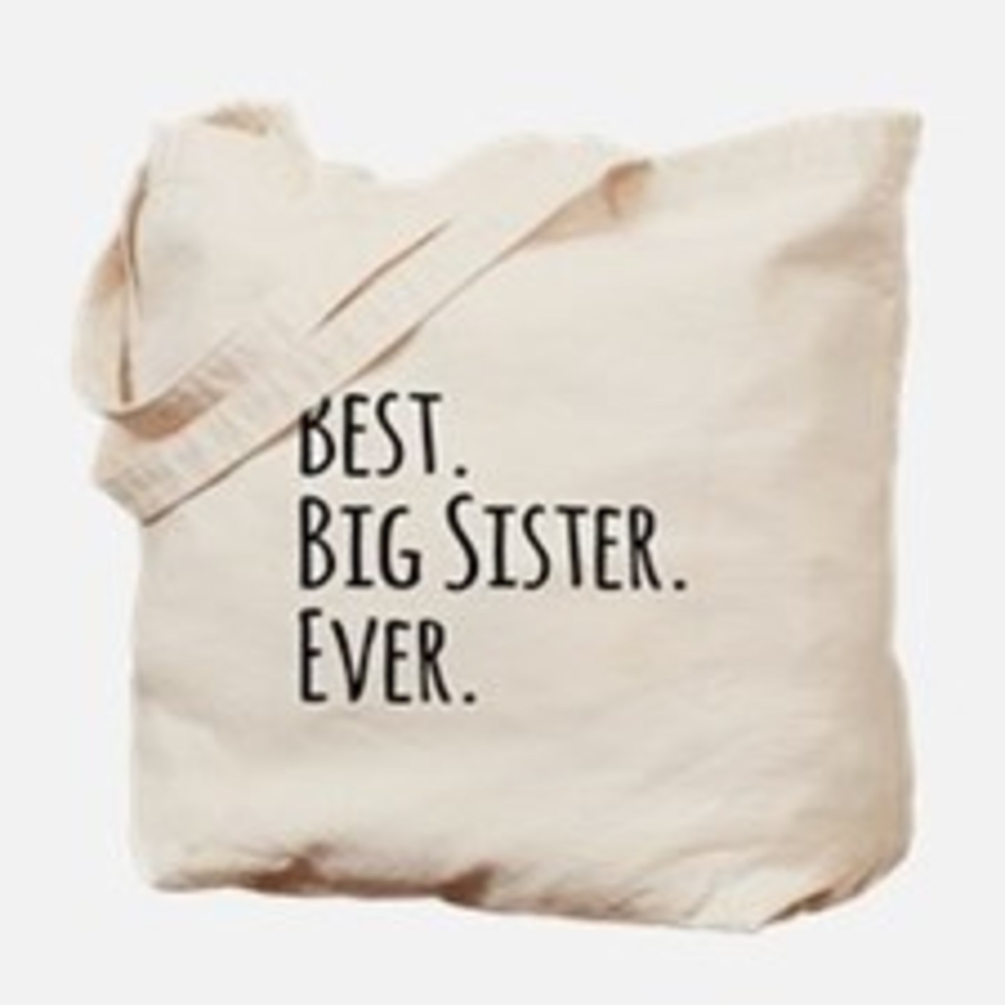 Embroidered Best Sister Bag