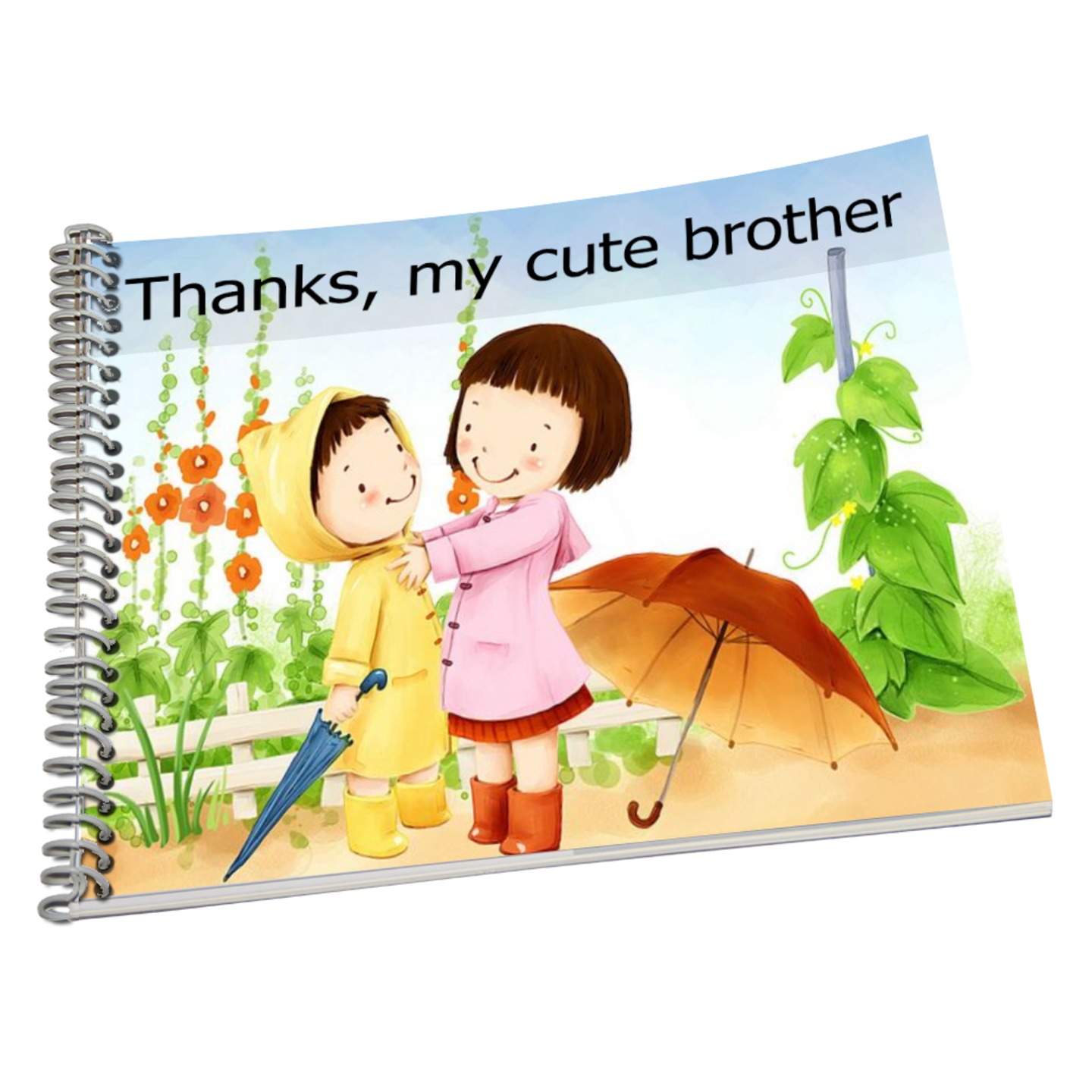 Cute Brother Sketch Book