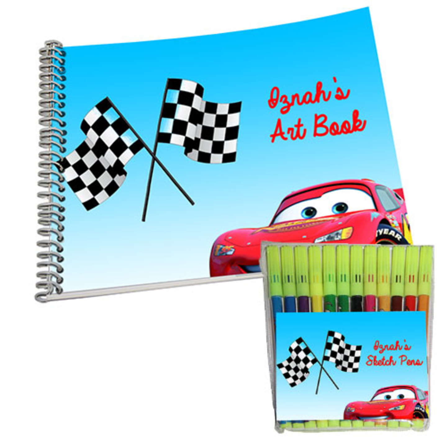 Cars Design Sketch Pen & Art Book Combo