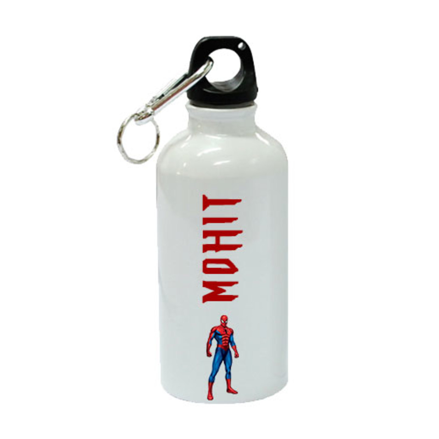 Spider Man Design Water Bottle