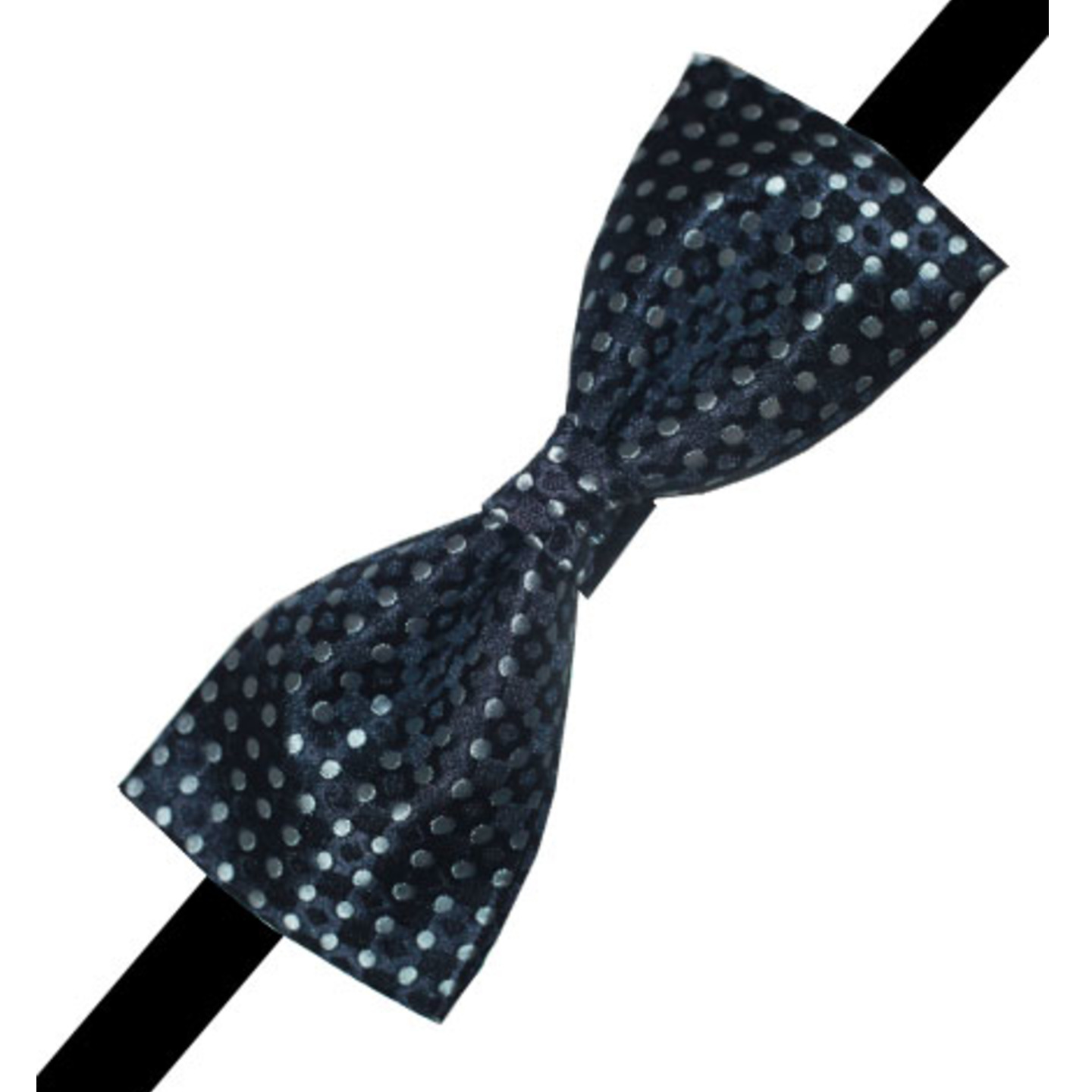 POLKA JACQUARD FORMAL BOW TIE