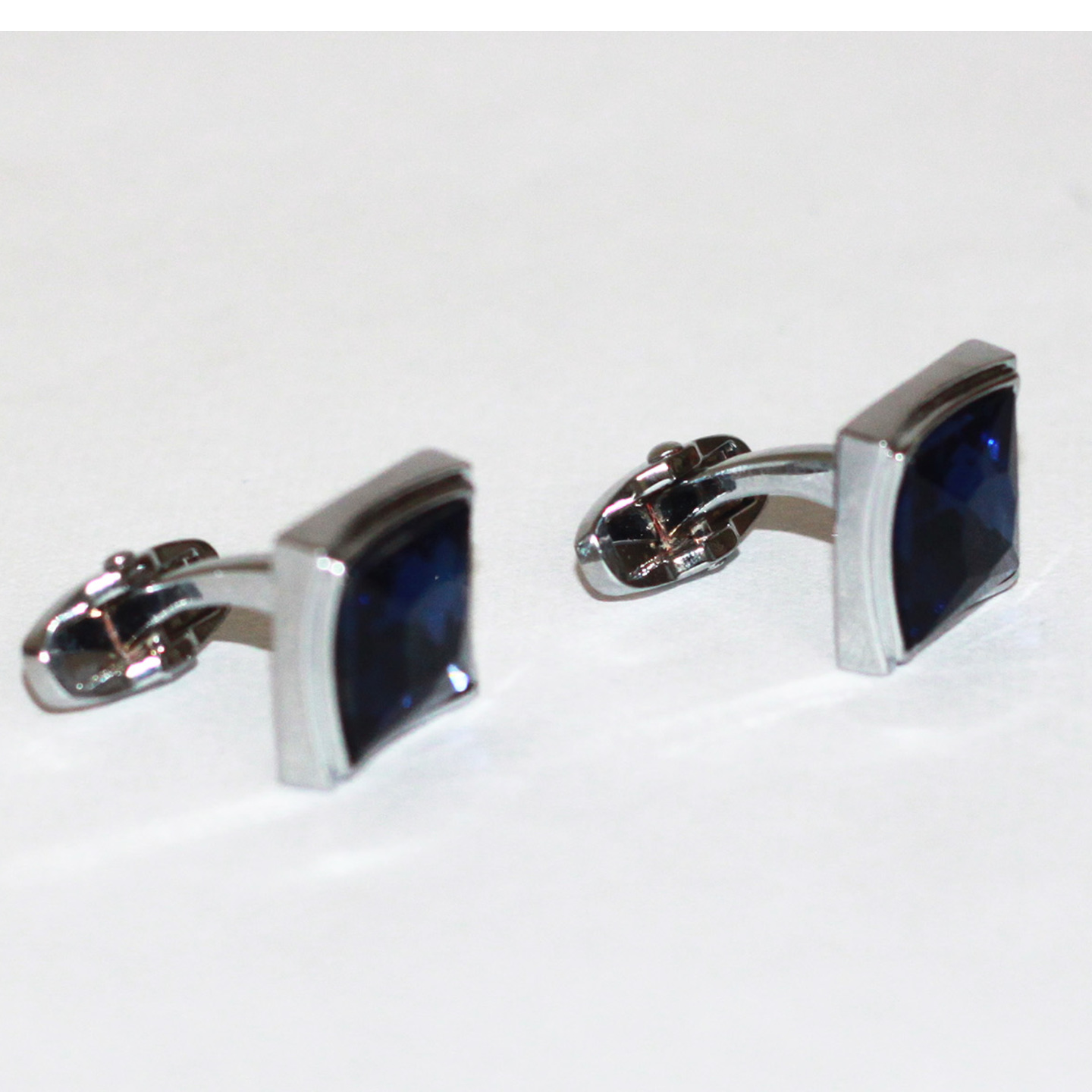 C-Crystal Blue Cufflinks 