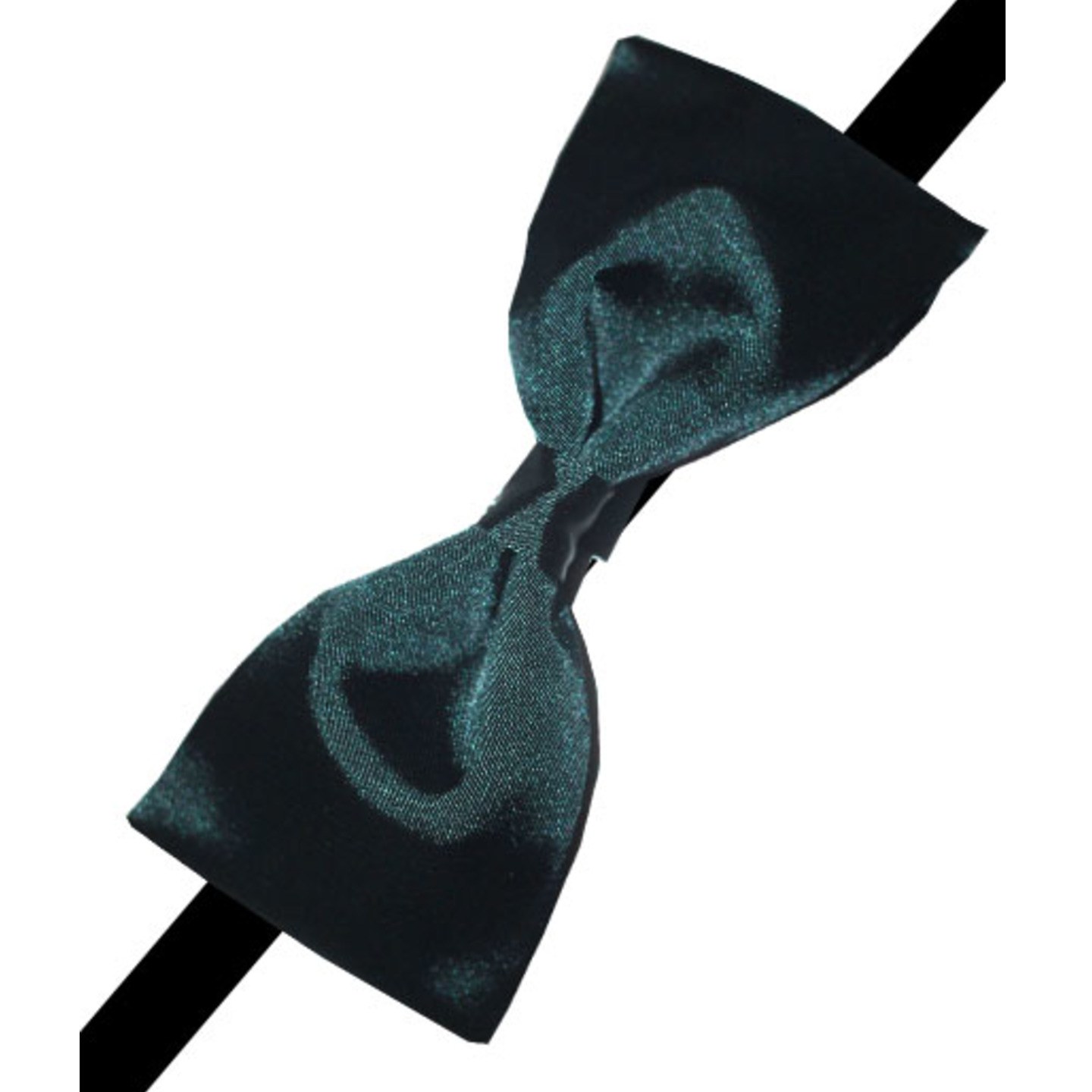 Peacock Green Solid Bow Tie 