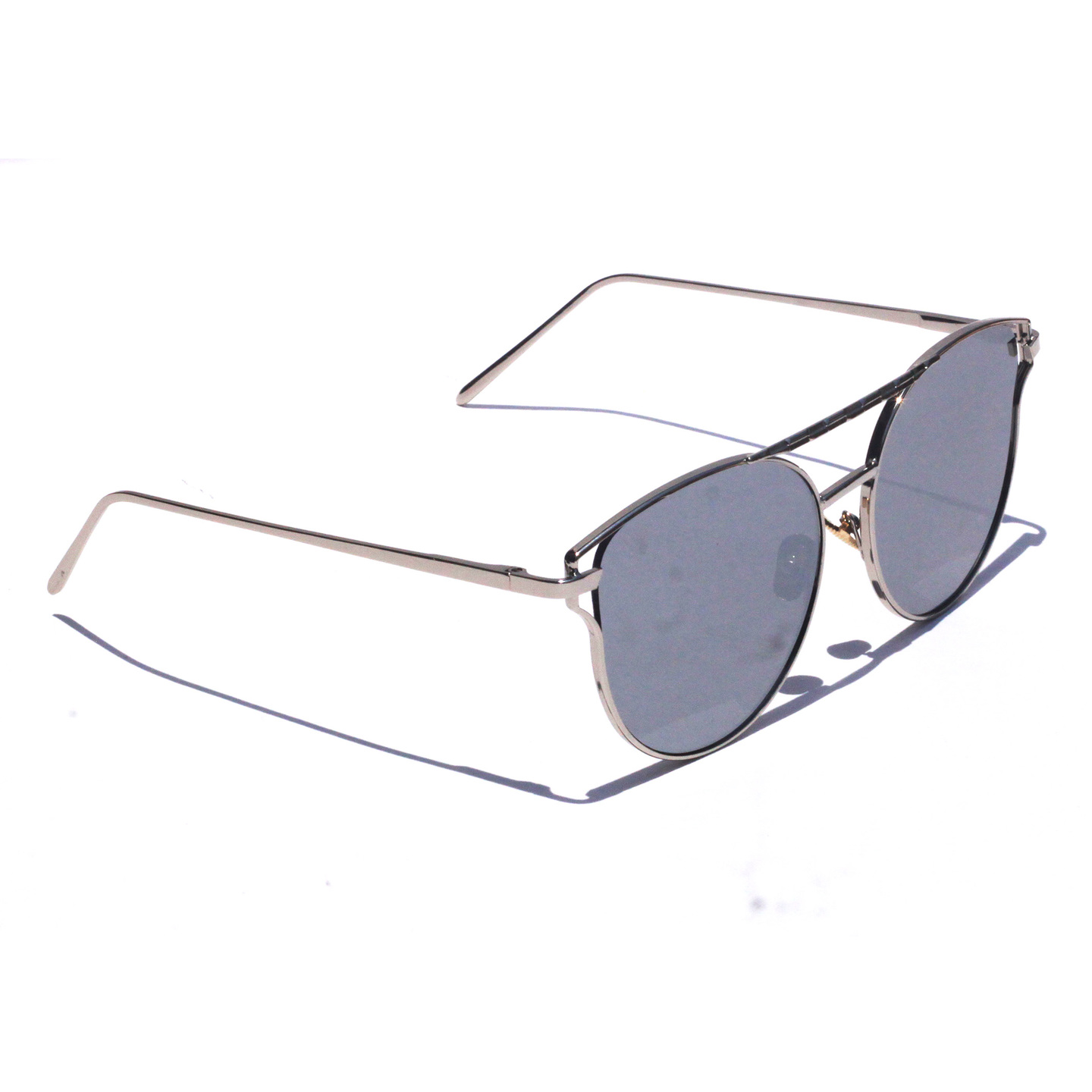 E-Engraved Metal Sunglasses