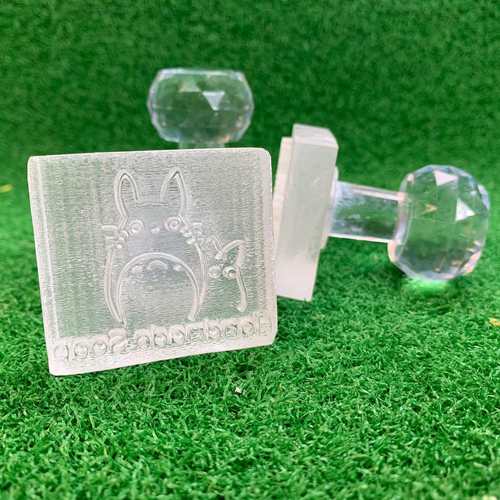 Totoro Handmade Soap Acrylic Soap Stamp