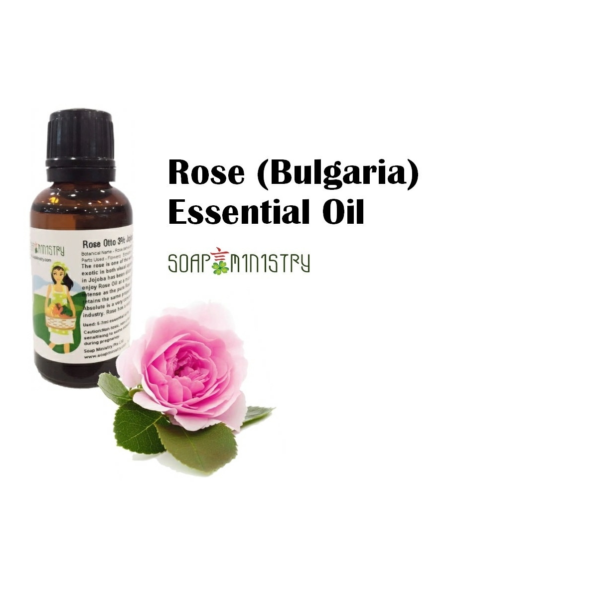 Rose Otto 3 Jojoba Essential Oil 10ml