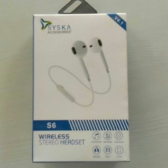V2N Syska wireless Bluetooth earphones 