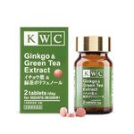 KWC Ginkgo Green Tea Extract- 60 tablets