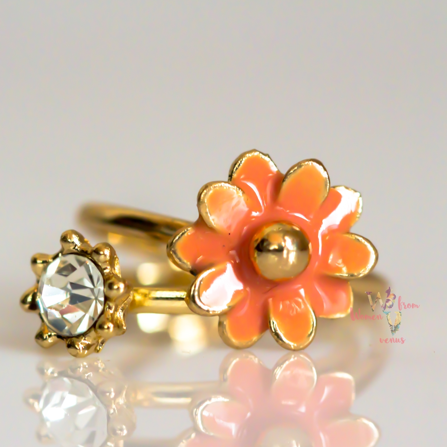 Flower and stone set