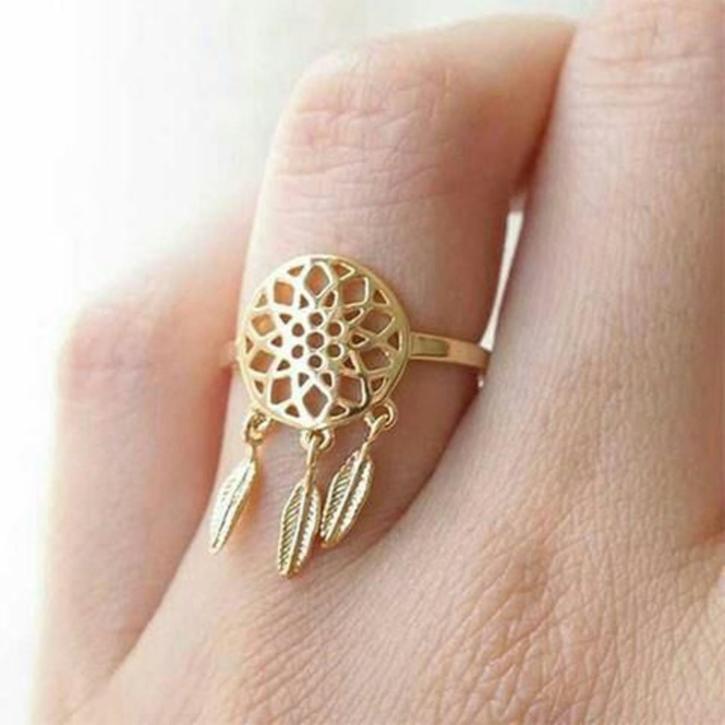 Dreamcatcher ring