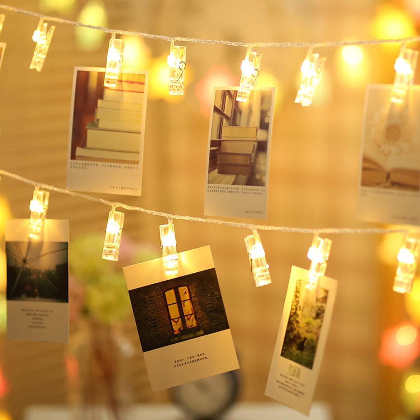 LED Photo String Lights