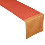KNL Red Brocade Jharokha Runner 13" x 64" Size