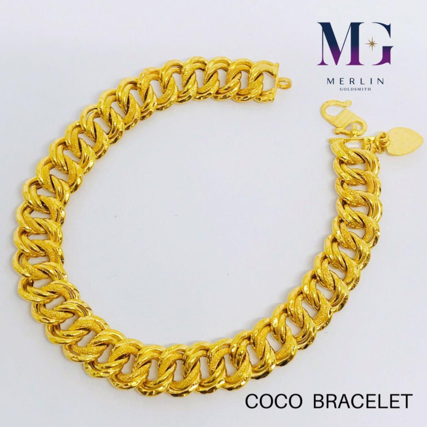  916  Gold  COCO  Bracelet