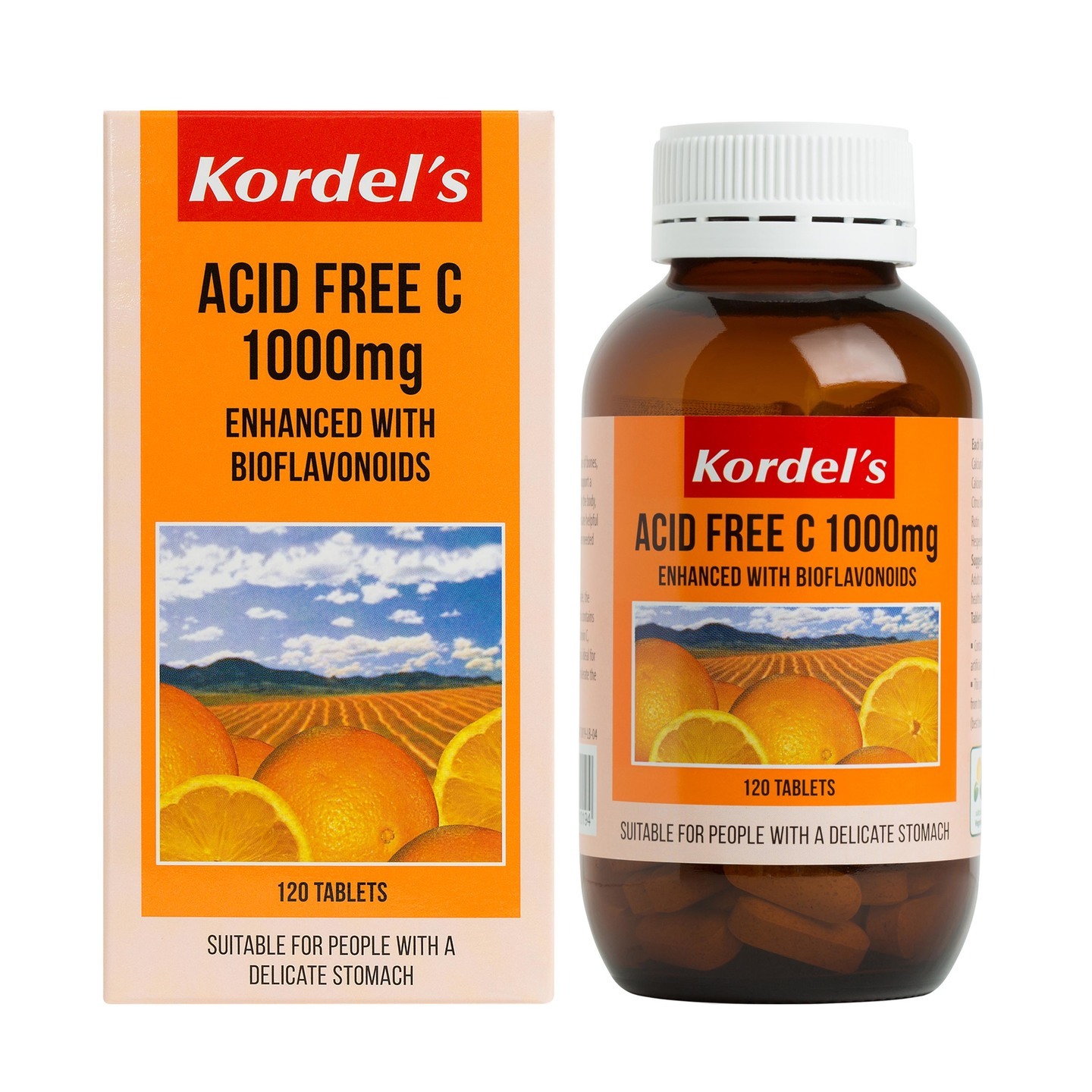 Kordels Acid Free C 1000mg T120