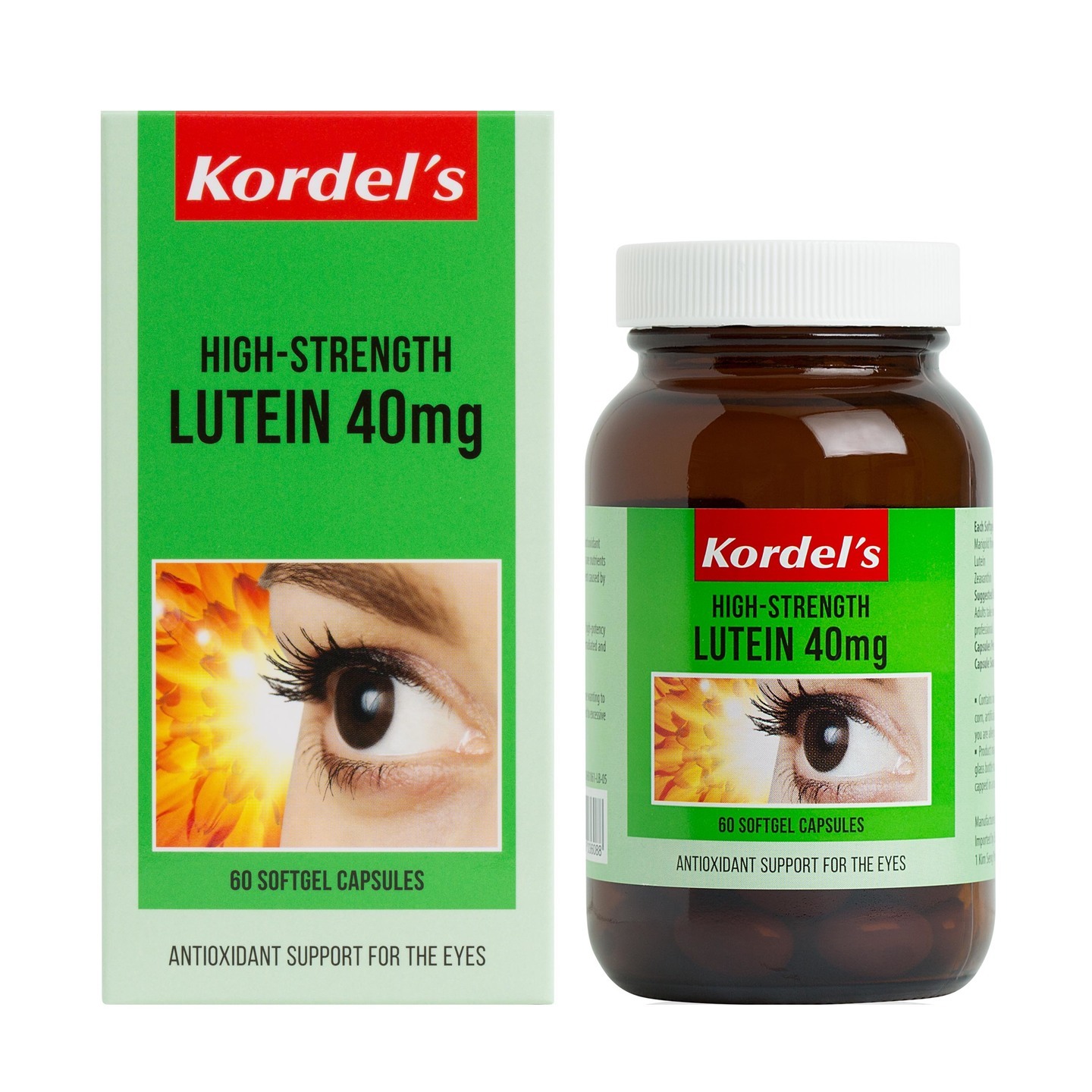 Kordels High-Strength Lutein 40 mg C60
