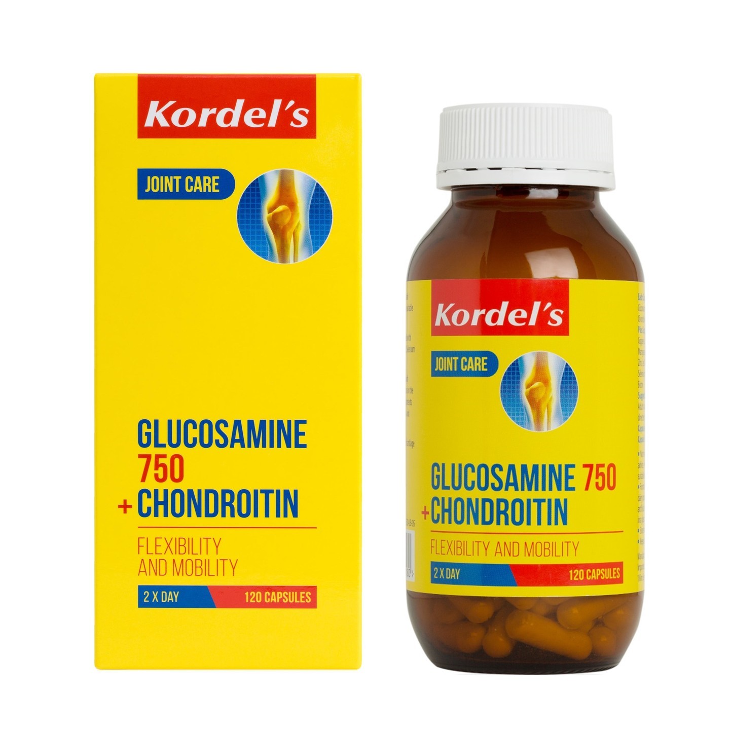 Kordels Glucosamine 750 + Chondroitin 2XC100