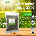 Organic Chia Seeds 500g