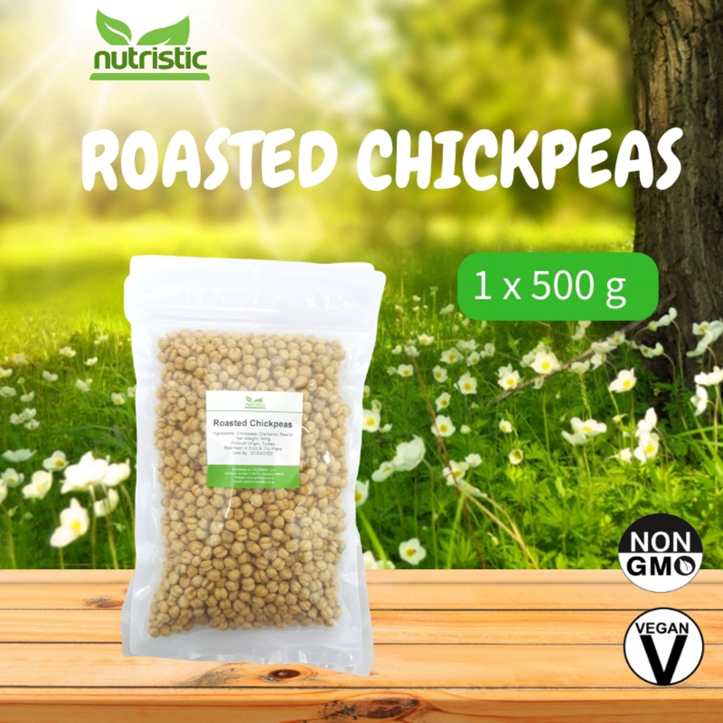 Roasted Chickpeas [500g] - Value Pack