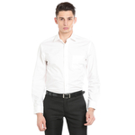 Paradigm White Color Formal Pure Cotton Non-Iron Shirt