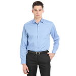 Paradigm Light Blue Color Formal Pure Cotton Non-Iron Shirt