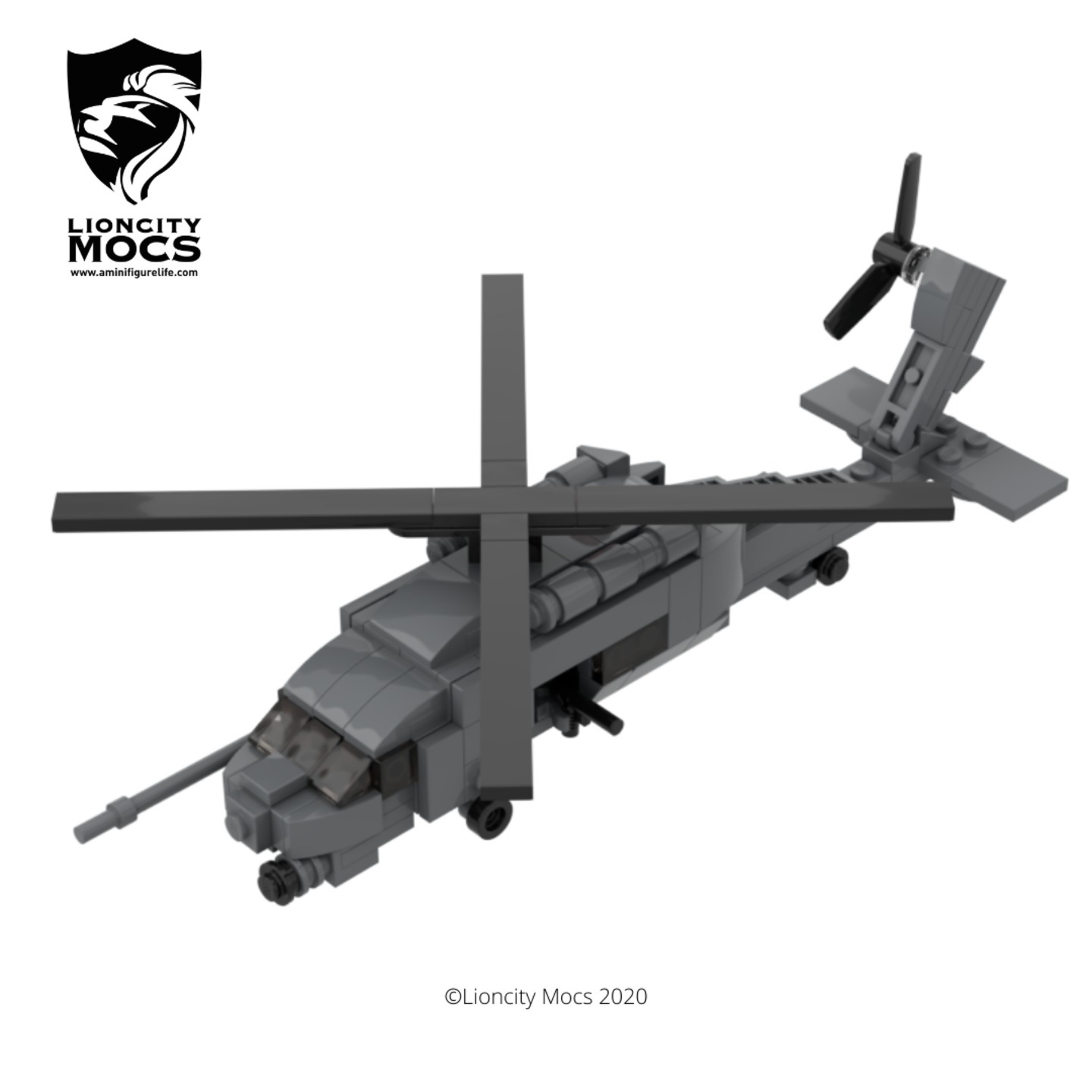[PDF Instructions Only] HH-60 Pavehawk Helicopter Mini