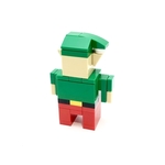 Elf Christmas Ornament - Seasonal Building Kit 804