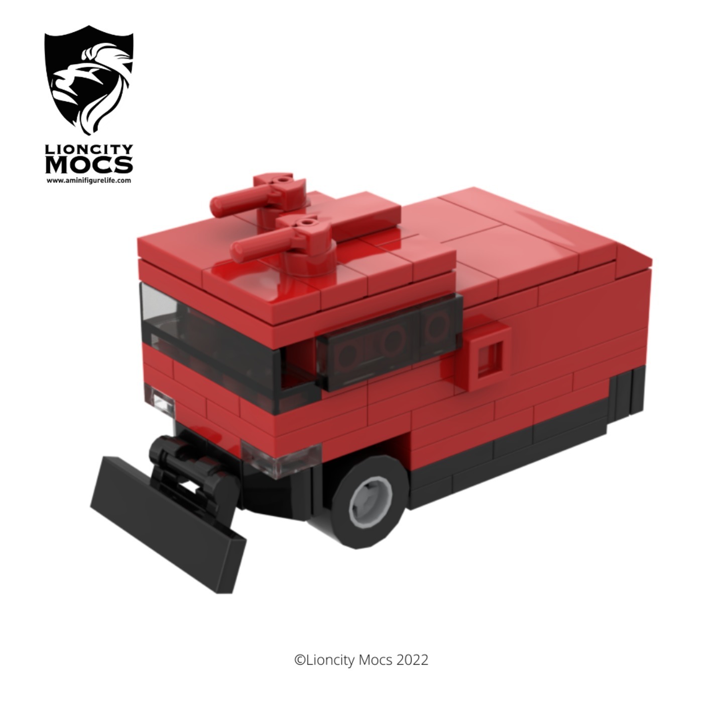 [PDF Instructions Only] Water Cannon Vehicle Mini
