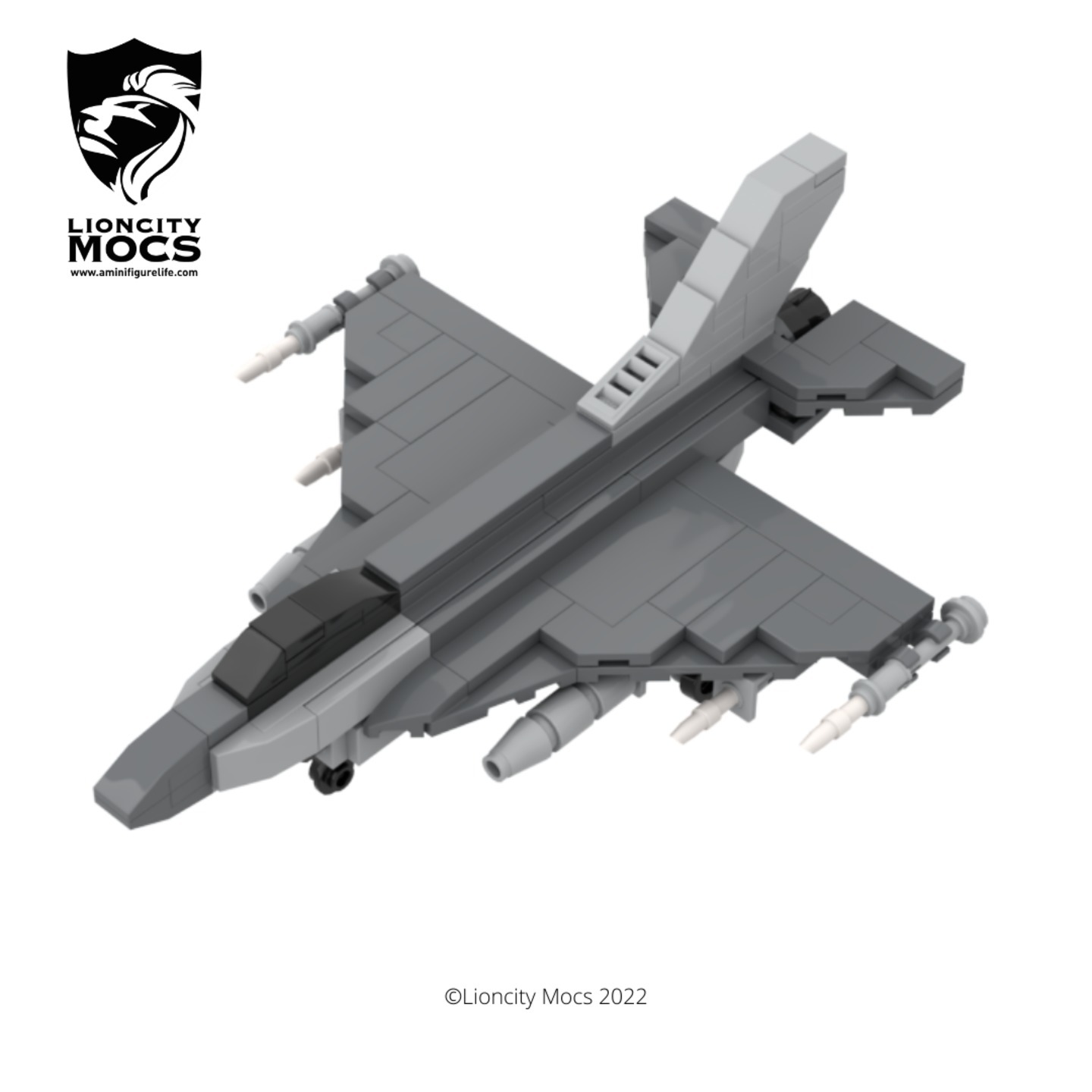 [PDF Instructions Only] F-16 Fighting Falcon Mini