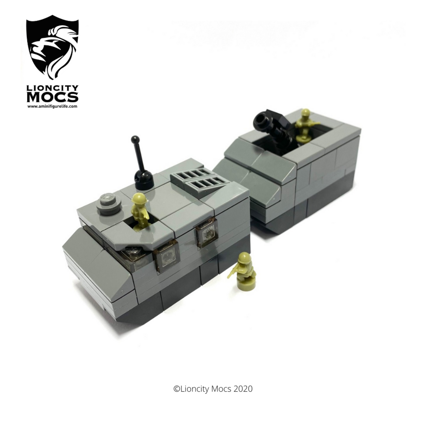 Bronco ATTC with Motar - Mini Building Kit SG1004