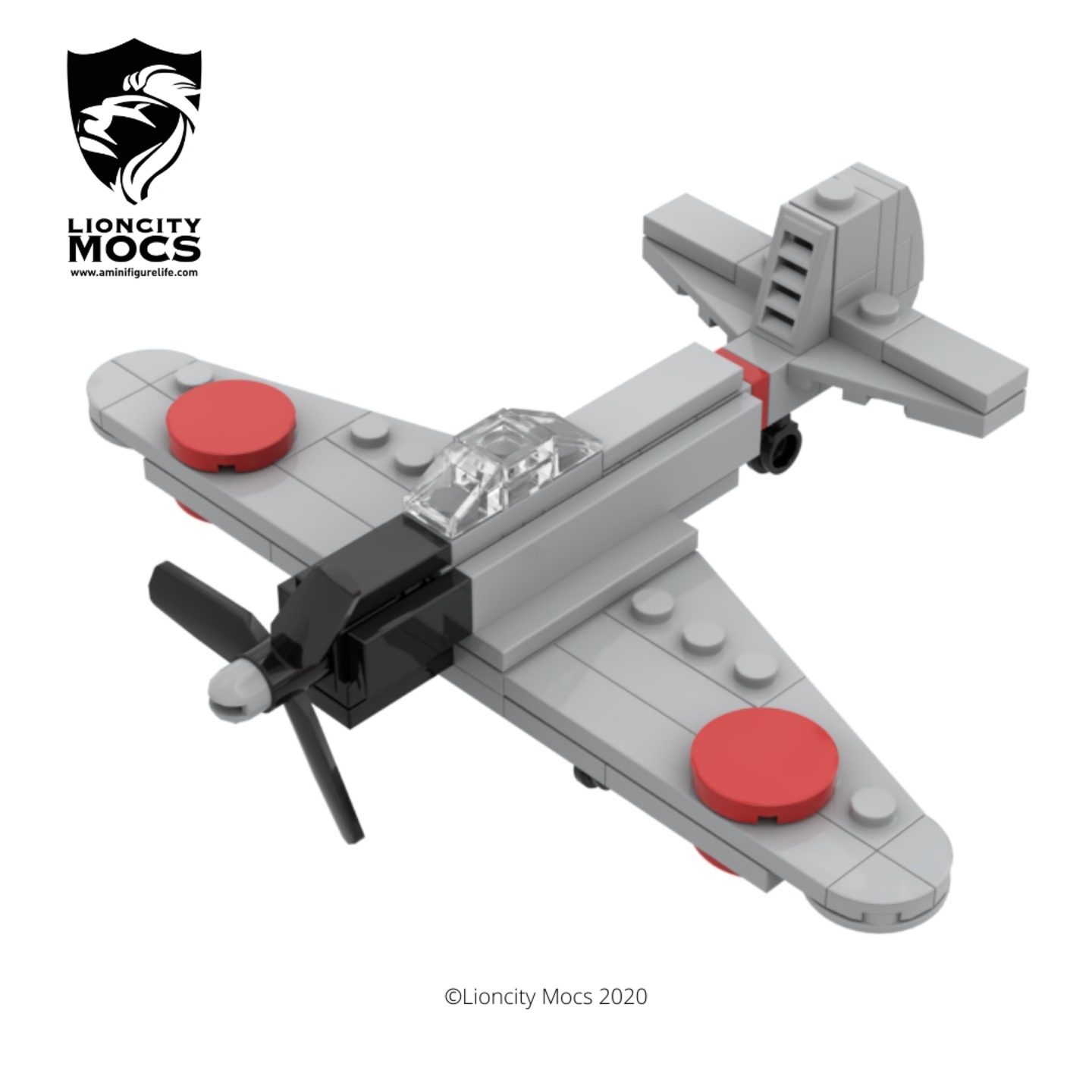 [PDF Instructions Only] A6M2 Zero Fighter WWII Mini Aircraft 