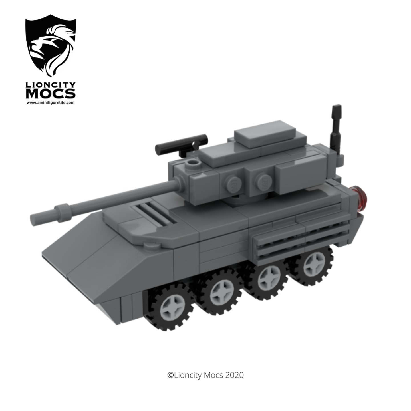 PDF Instructions Only Stryker Mini Armoured Personnel Carrier