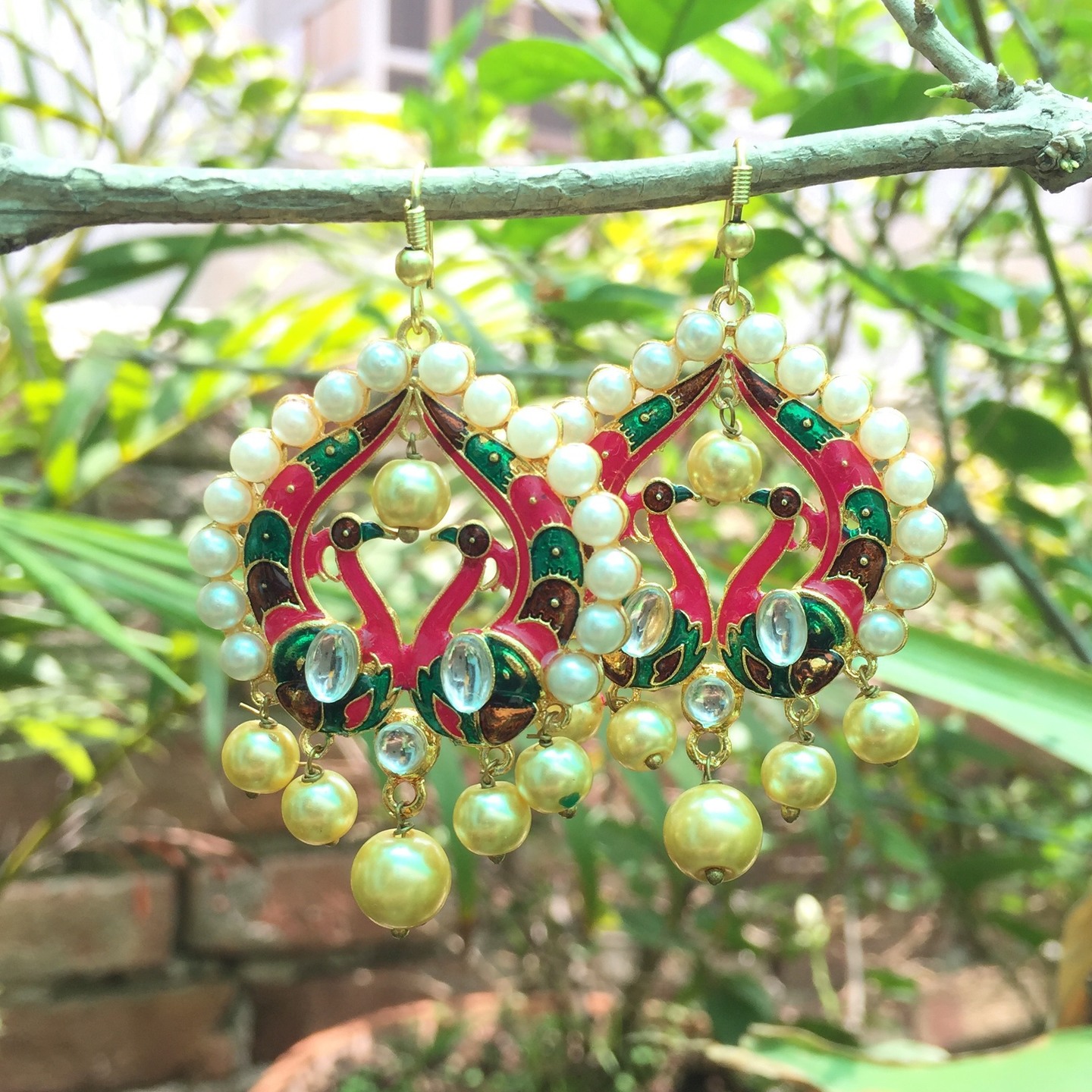 Traditional Pearl Drop Earrings