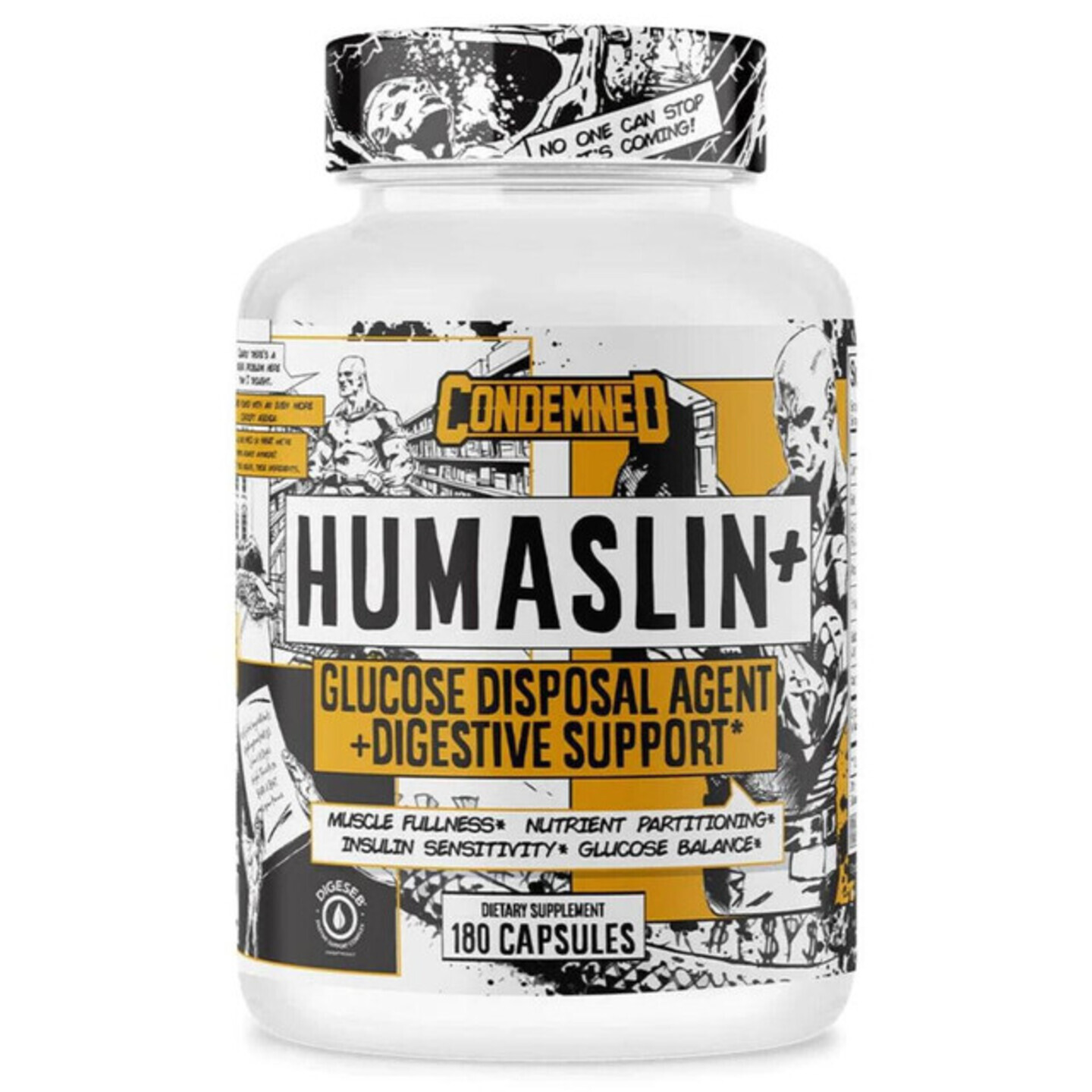 HUMASLIN+  GLUCOSE DISPOSAL AGENT 180 capsules