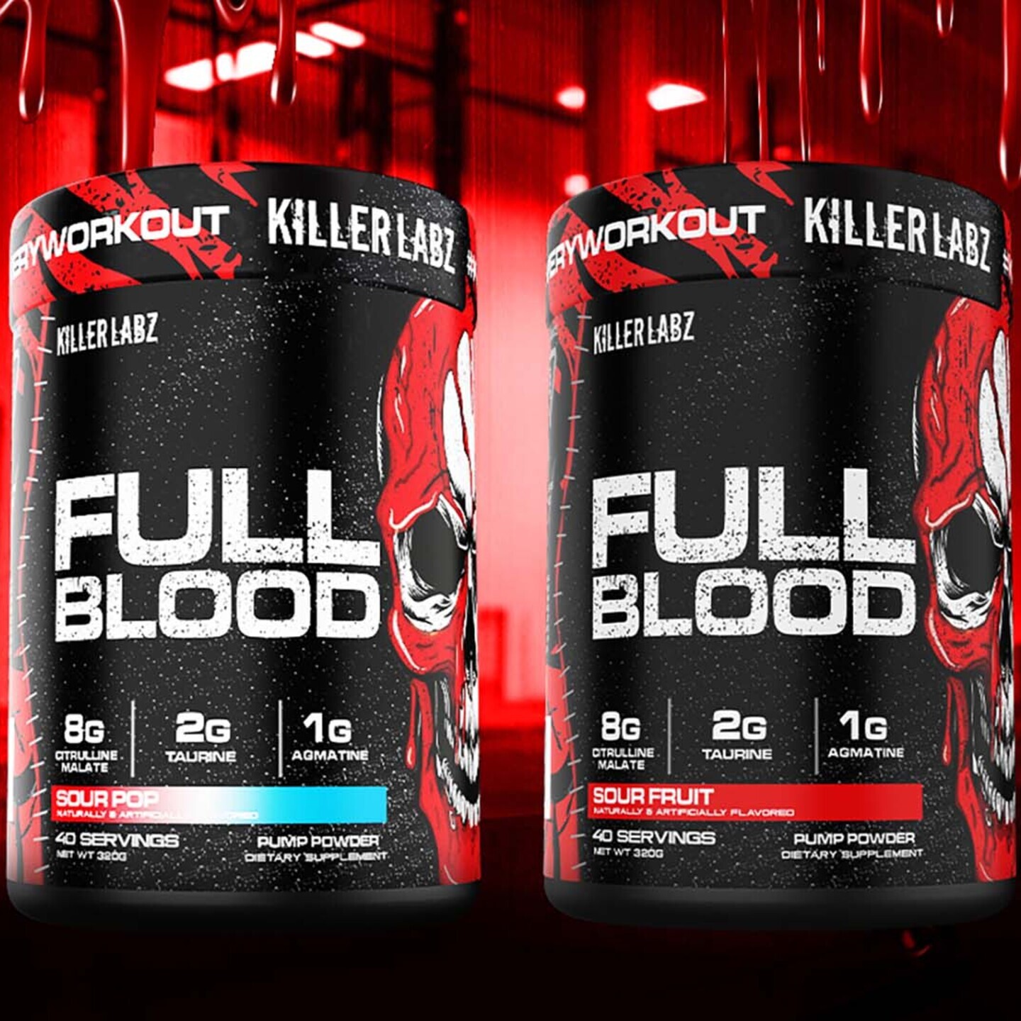 Full Blood Pump Powder PWO 40 servings
