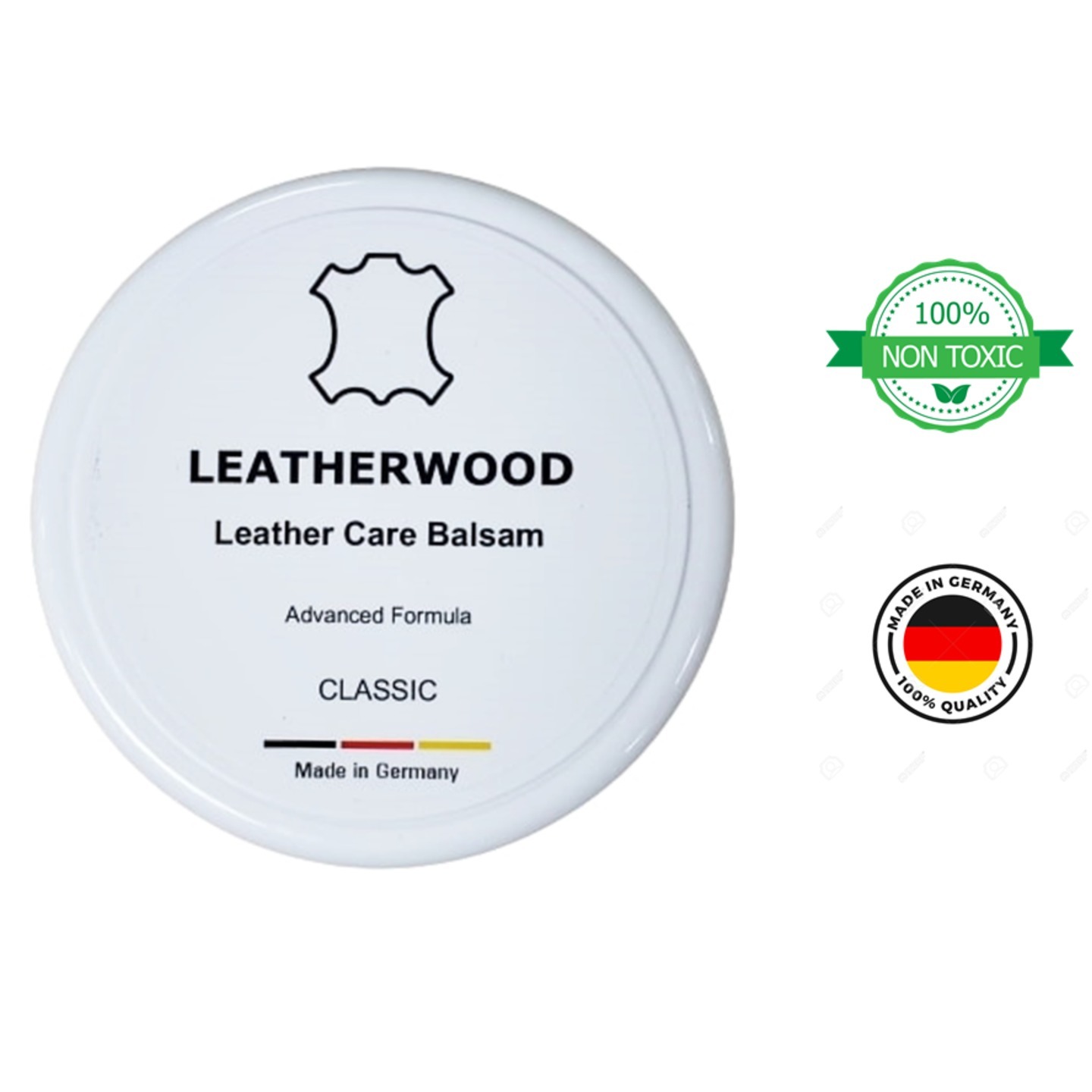 Leatherwood Balsam 250ml - Classic - Cleaner, Conditioner ,Water Repellent - All Leathers including Shoes, Handbags, Garments, Furniture, Automotive Leathers - Made in Germany.