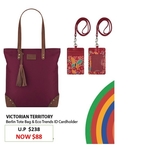 Berlin Shopper Bag + Eco Trends Handpainted Lanyard