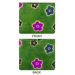 Eco Trends Handpainted Leather Cardholder Sakura Green